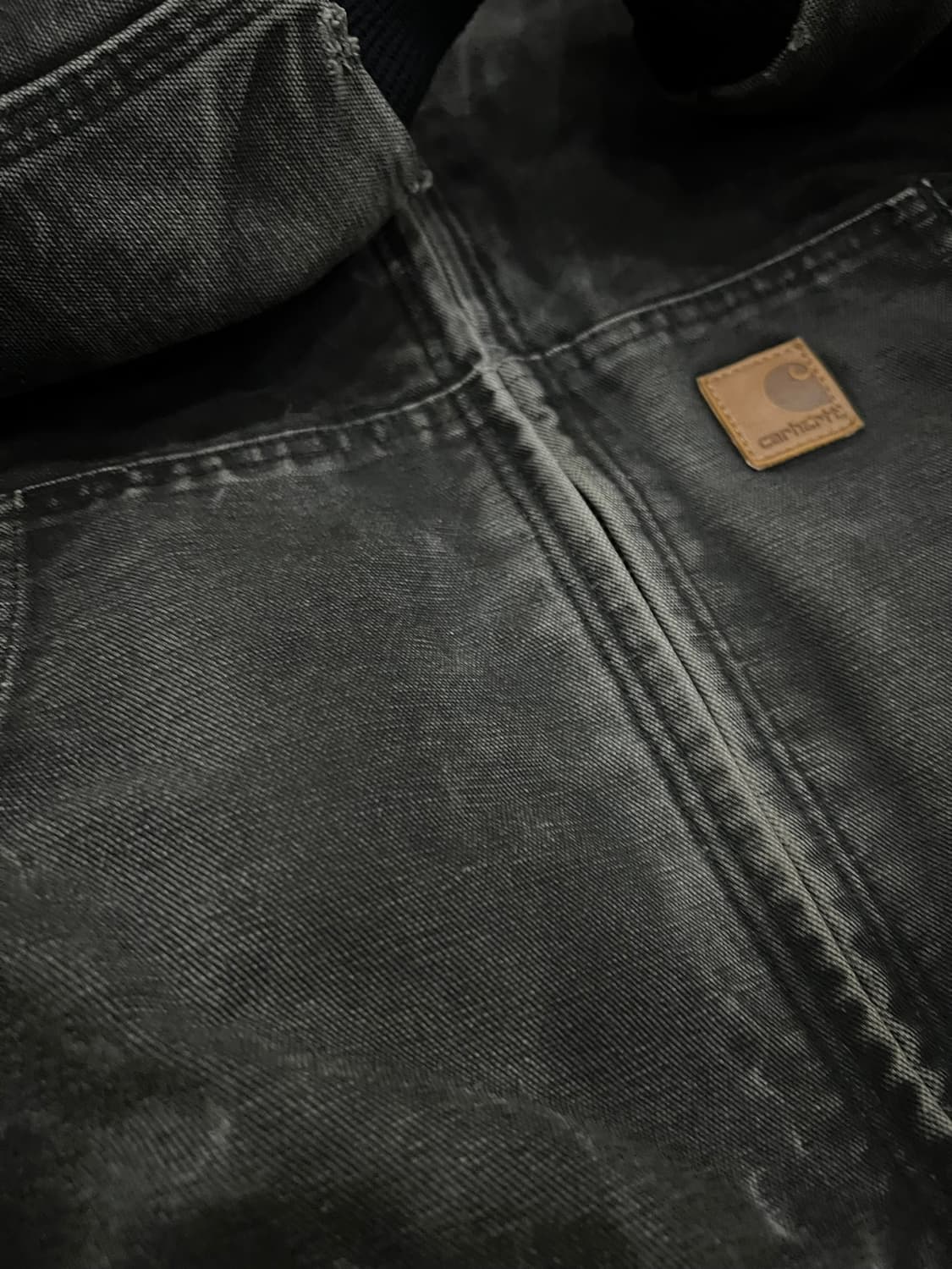 (L-TALL)칼하트 후드 덕 액티브 자켓 J130 BLK 블랙 상품이미지7