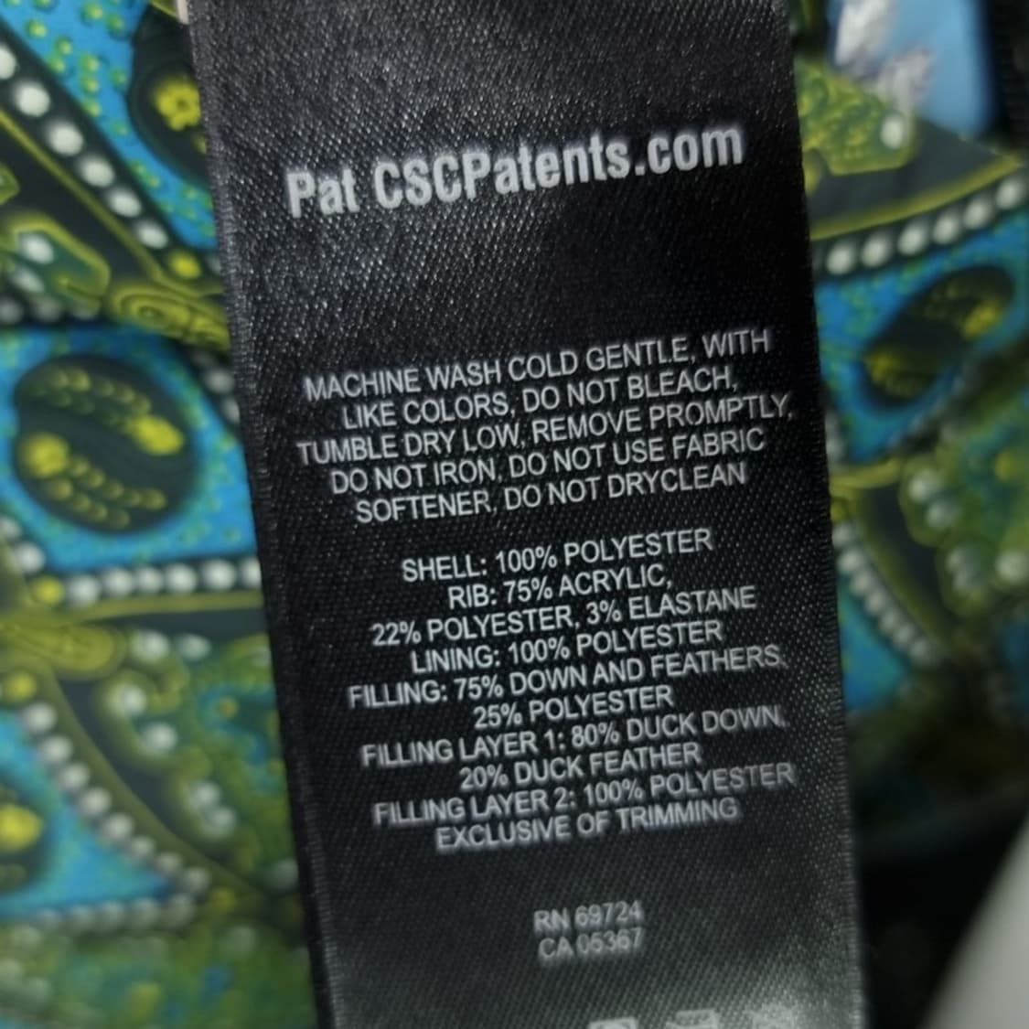 [오프닝세레머니 X 컬럼비아] 에스닉 패턴 리버시블 패딩 P01366 상품이미지9