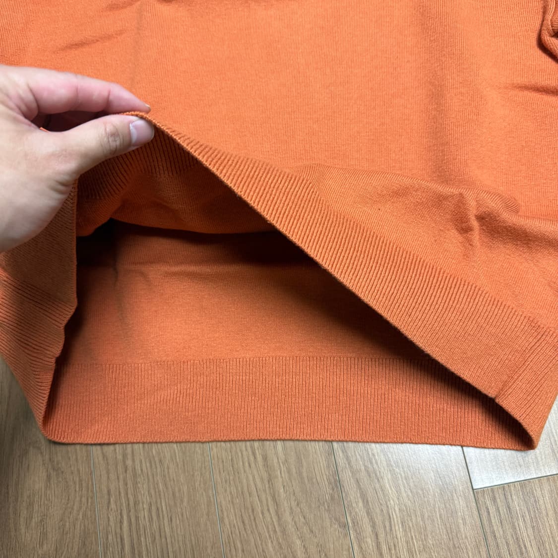 Cos 오버사이즈 니트 S사이즈 오렌지 상품이미지3