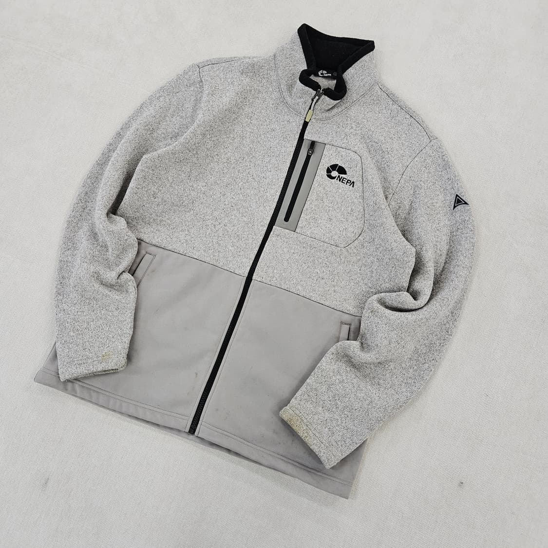 [100(L)] 네파 니트 후리스 집업 자켓 0115YH1 상품이미지1