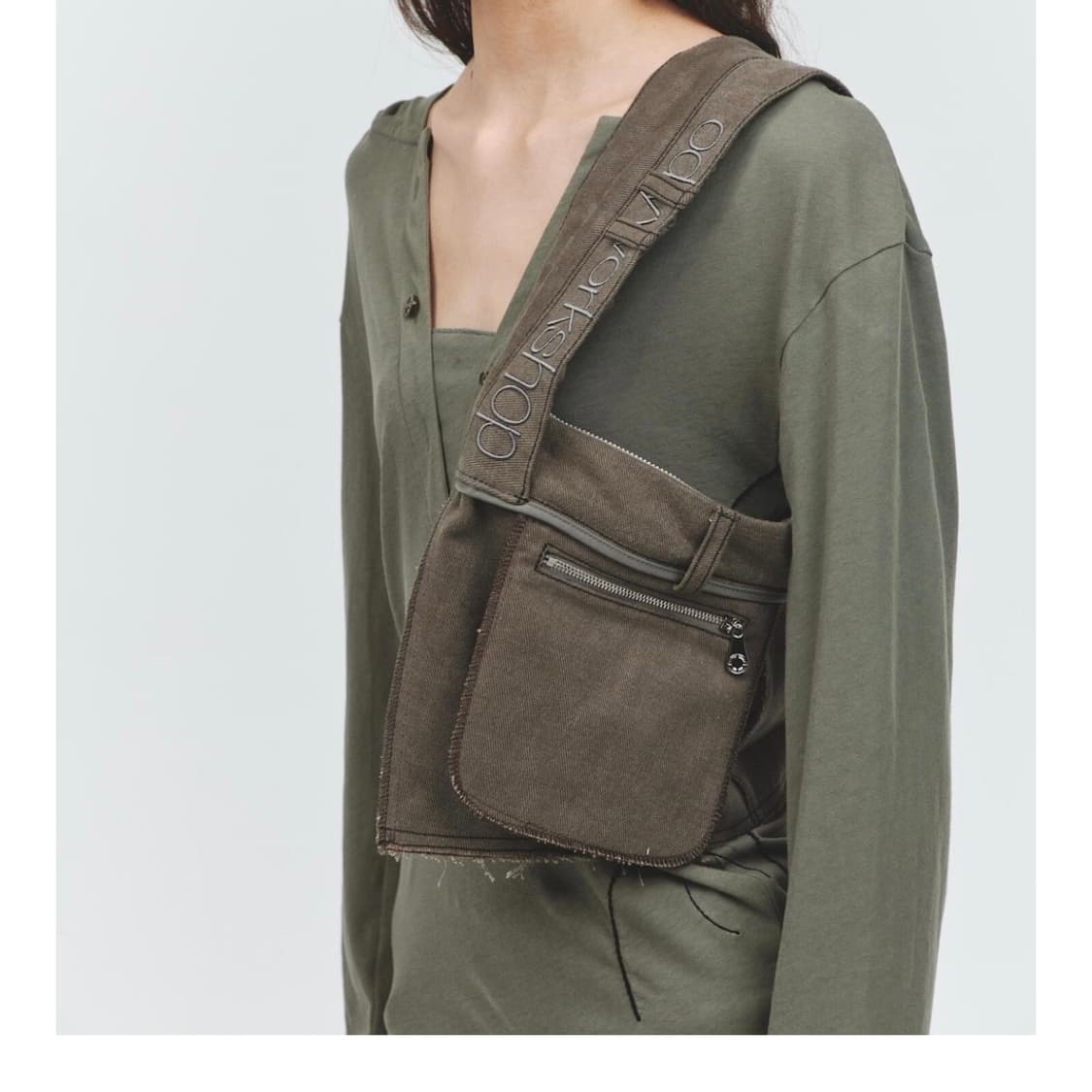 odlyworkshop Chuka Denim Trouser Bag 상품이미지3