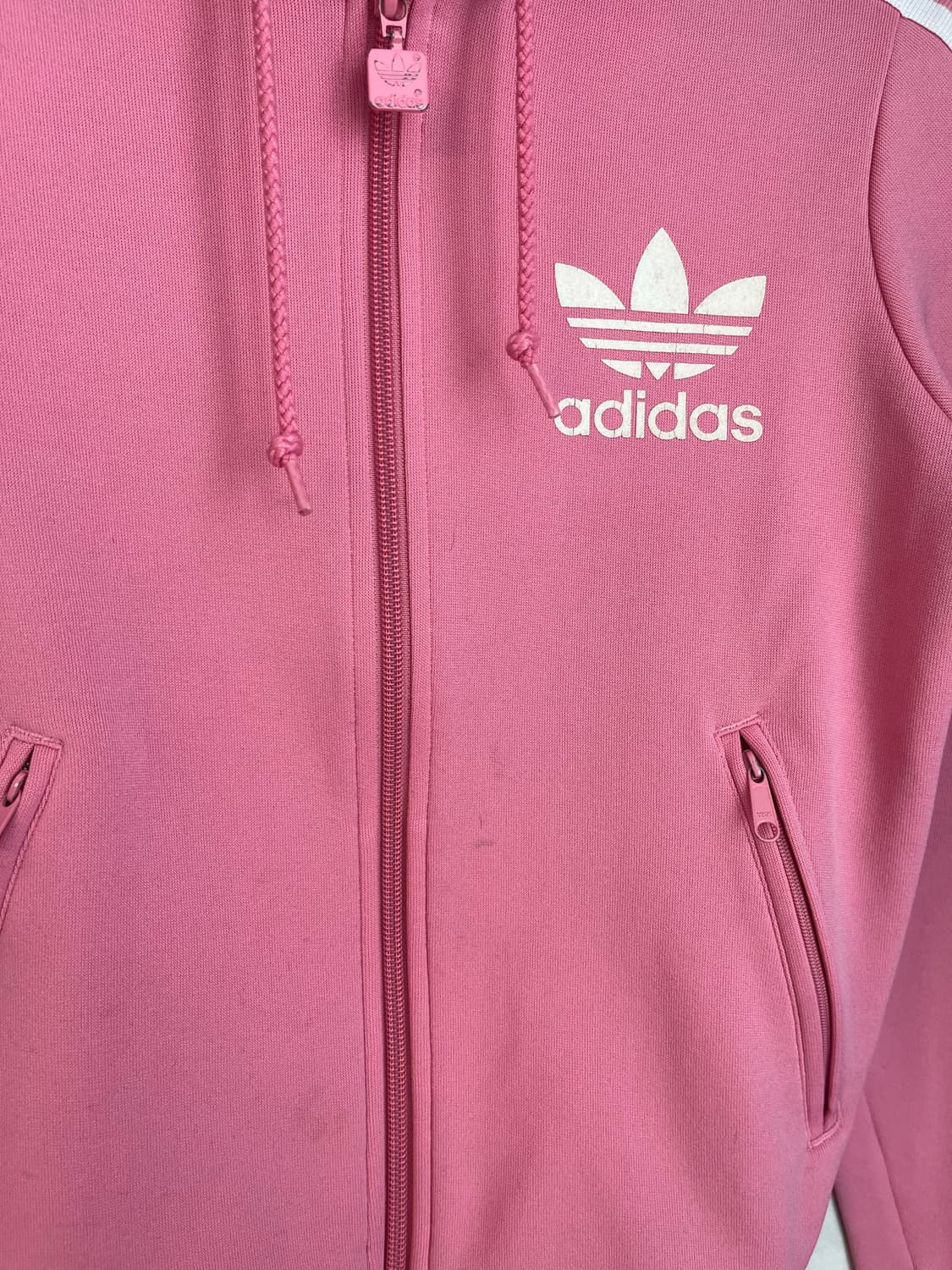 아디다스 딸기우유 파이어버드 후드 져지 (85) 상품이미지5