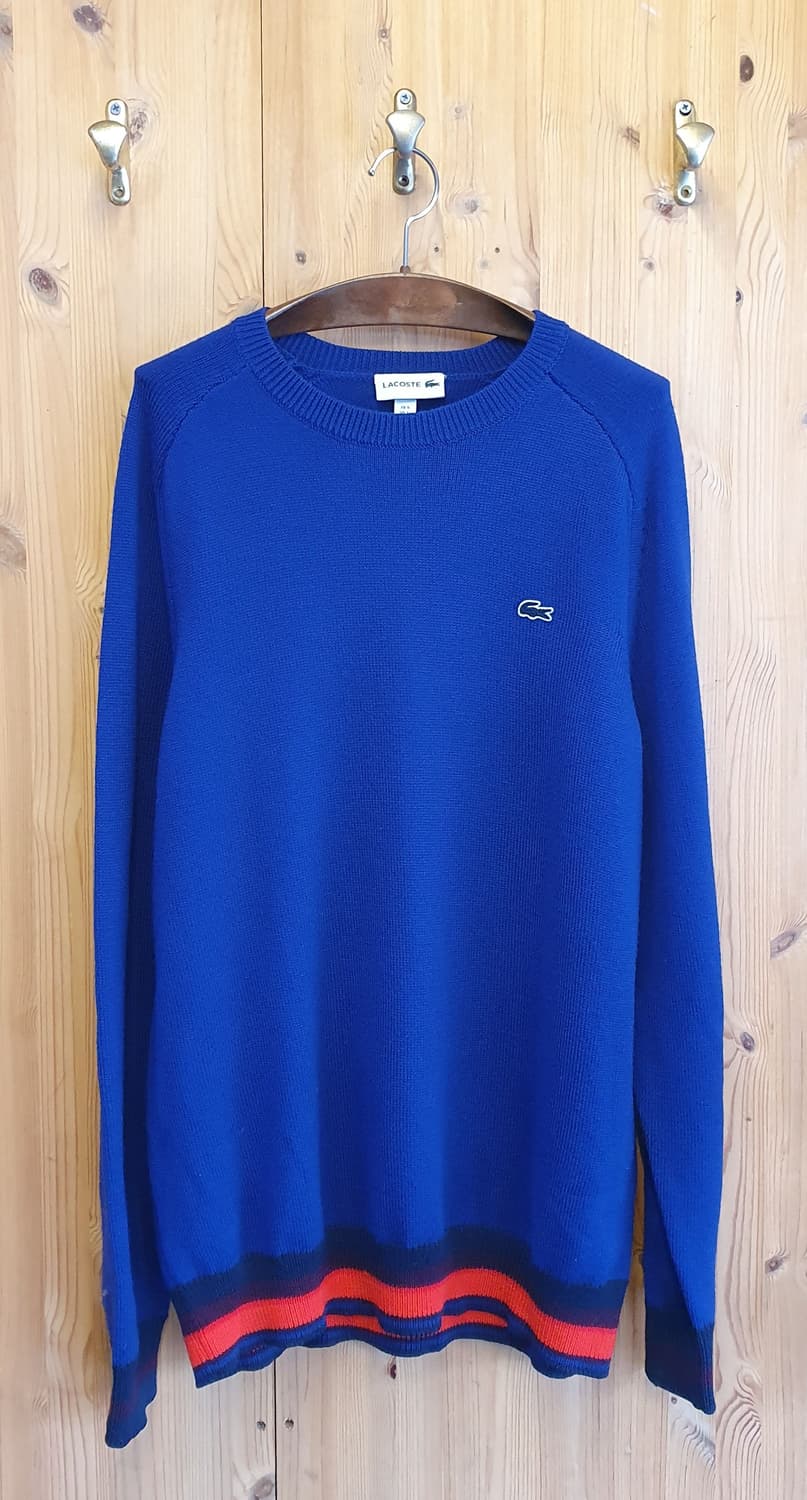 105/88.라코스테 울 라운드니트 상품이미지2