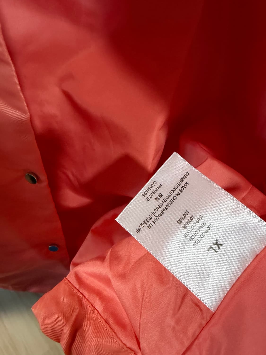 Essentials Fear of God 코랄 반팔 셔츠 XL 새상품 상품이미지7