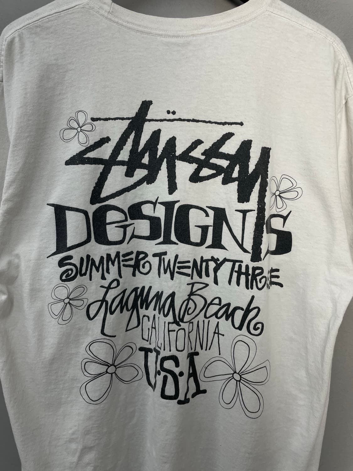 스투시 썸머 LB 화이트 반팔 H2479 상품이미지6