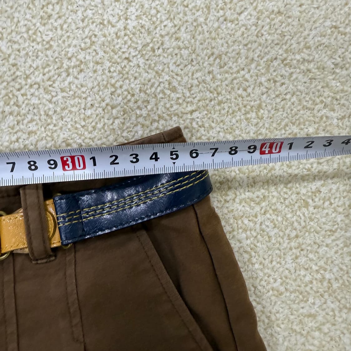 [67] 헤지스 브라운 코튼팬츠 1231T1 상품이미지5