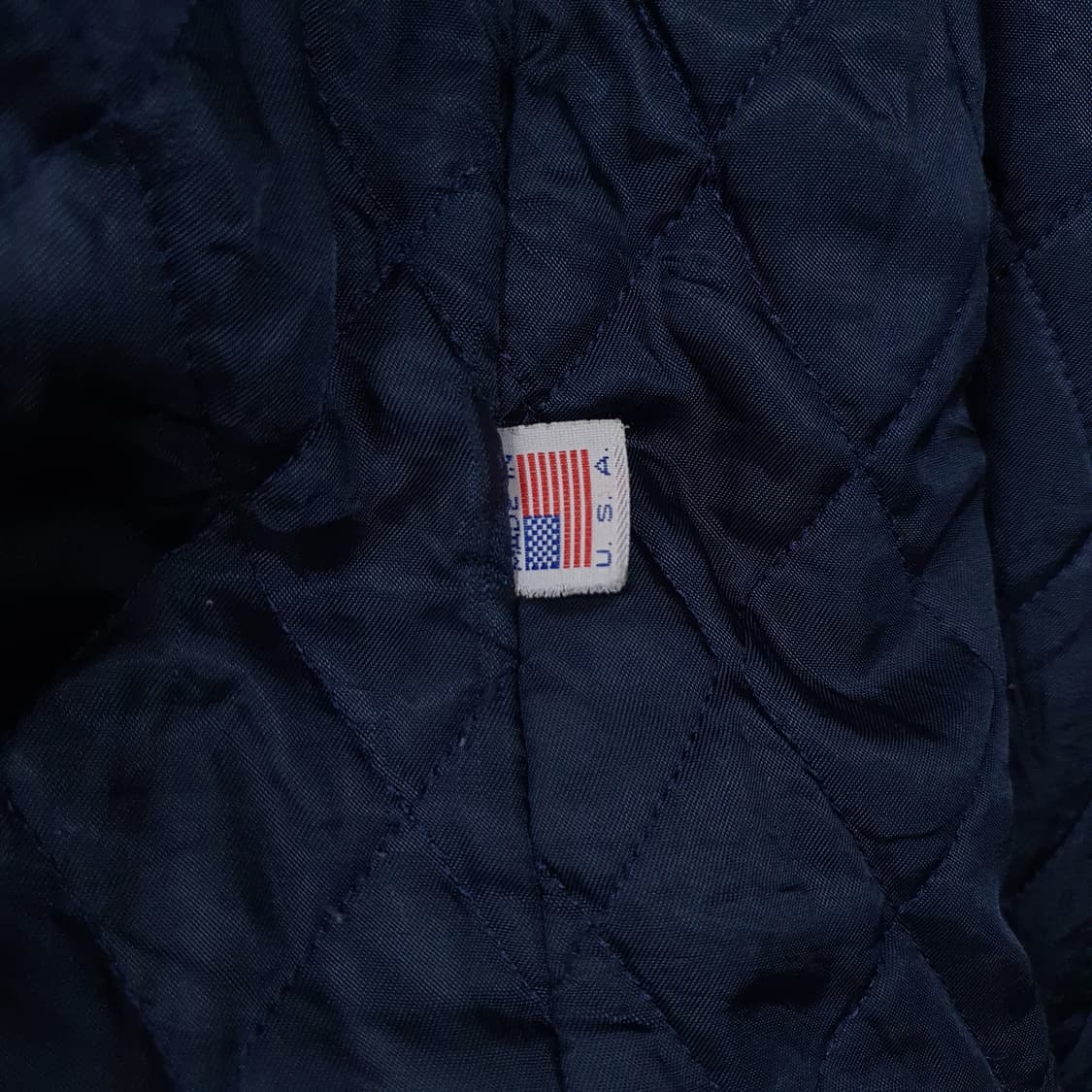 골든베어 USA 레더 스웨이드 바라쿠다 울 모 블루종 워크 자켓 상품이미지9