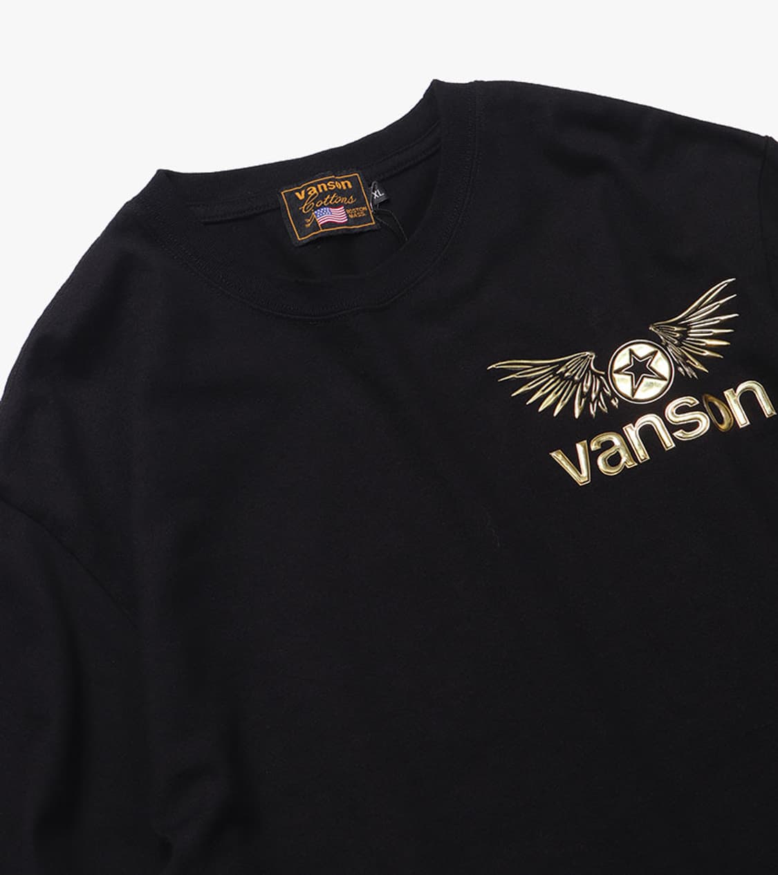 VANSON - FOAMING PRINT T SHIRT 상품이미지2