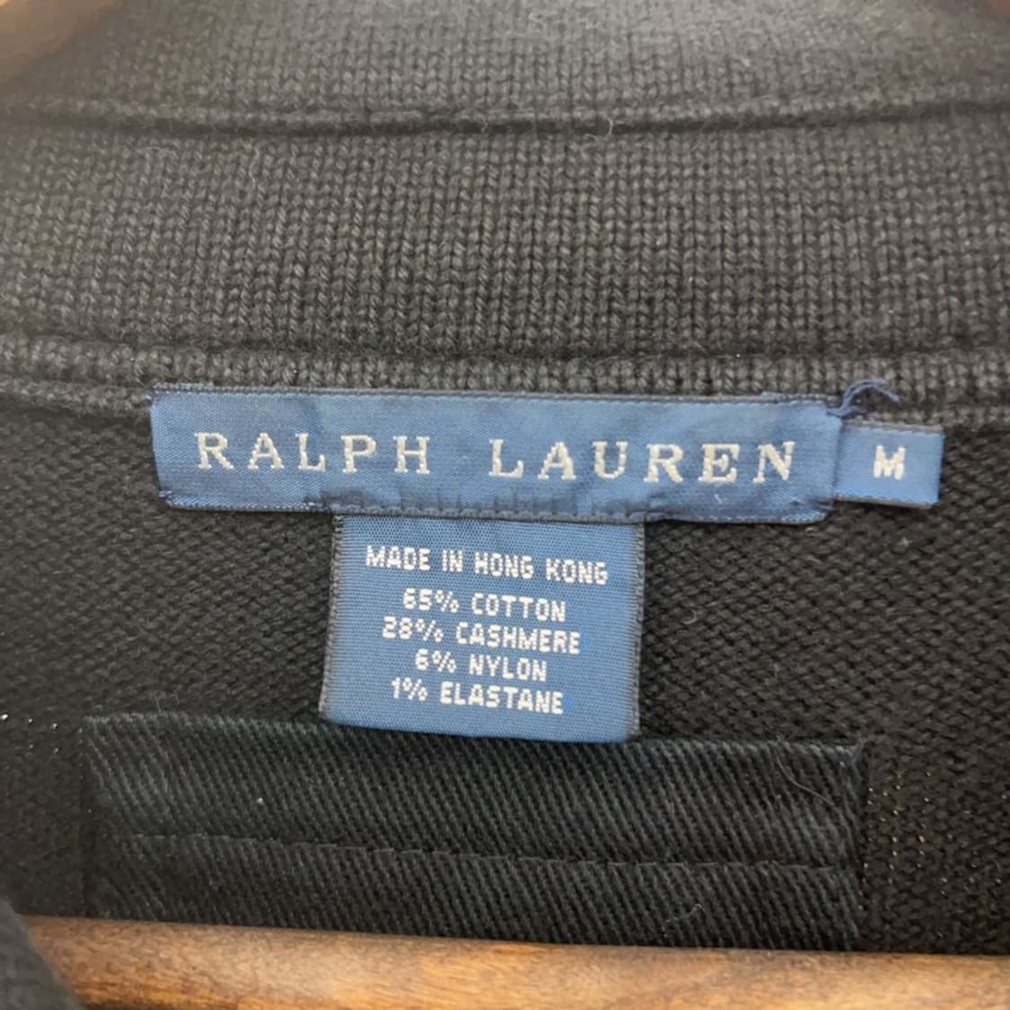 폴로 랄프로렌 모던 더플 캐시미어 떡볶이 코트 M C07359 상품이미지5