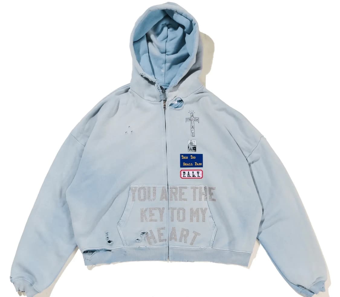Paly hollywood zanucks 후드 집업 M/L 상품이미지1