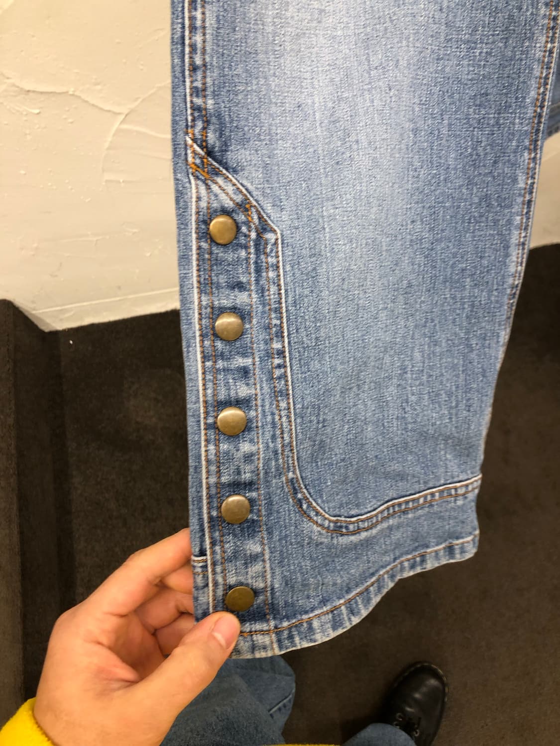 livre claire 세미 부츠컷 데님 팬츠 상품이미지5