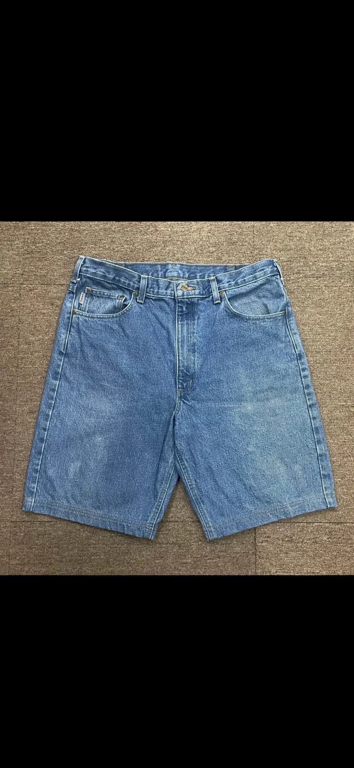 (36) Carhartt 칼하트 데님 쇼츠 반바지 상품이미지4