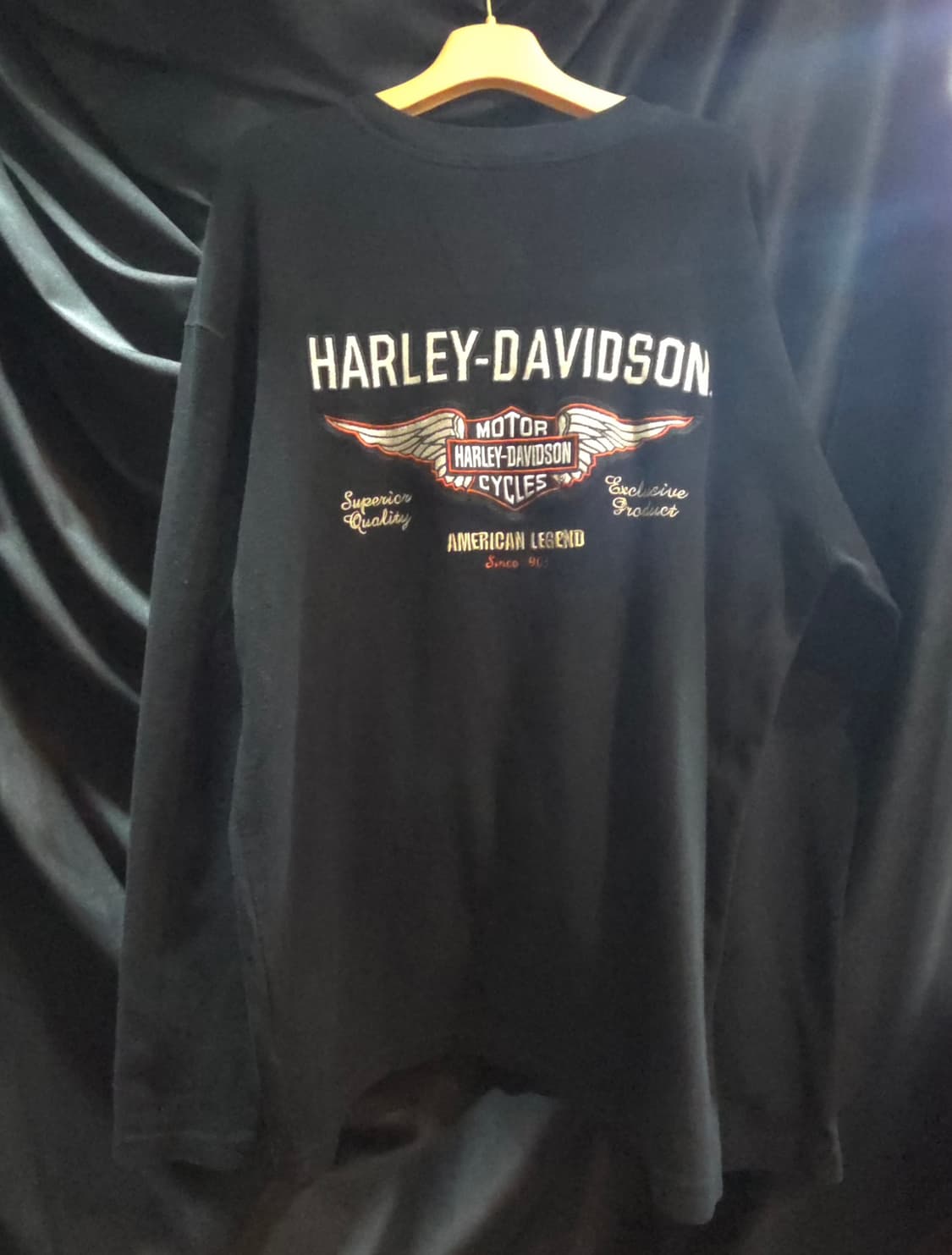 할리데이비슨 헨리넥 롱슬리브 상품이미지2