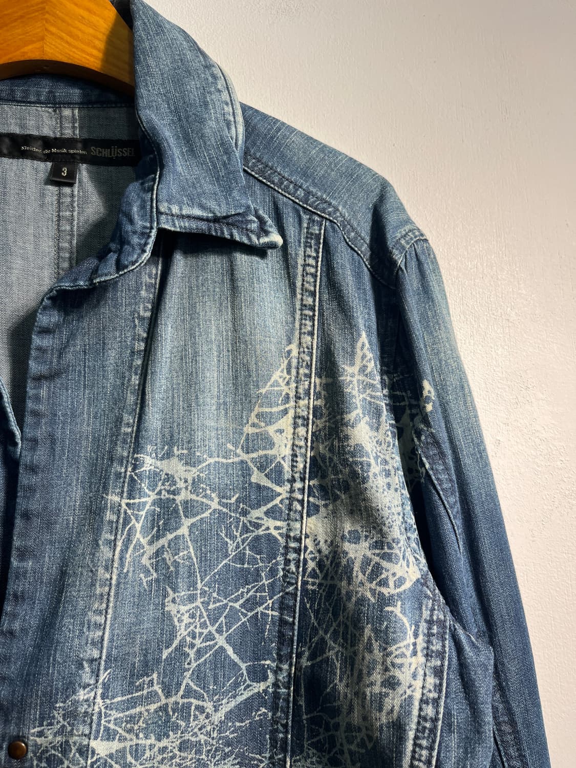 Japan vintage denim shirts 상품이미지4