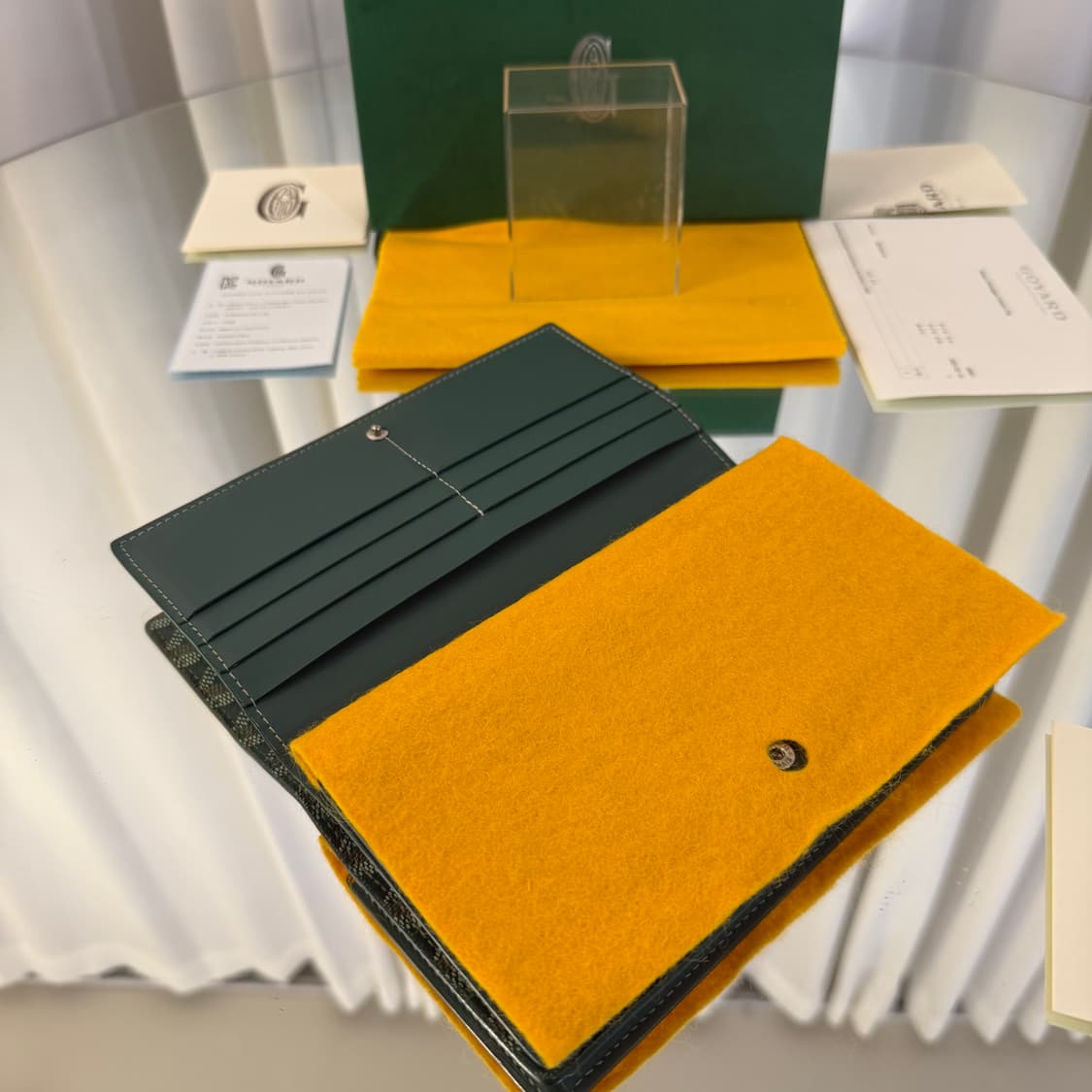 고야드 리슐리우 장지갑 그린 상품이미지5