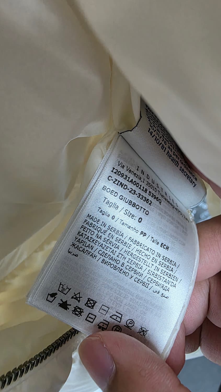 [0,새상품급]23fw 몽클레어 보에드 패딩 상품이미지5