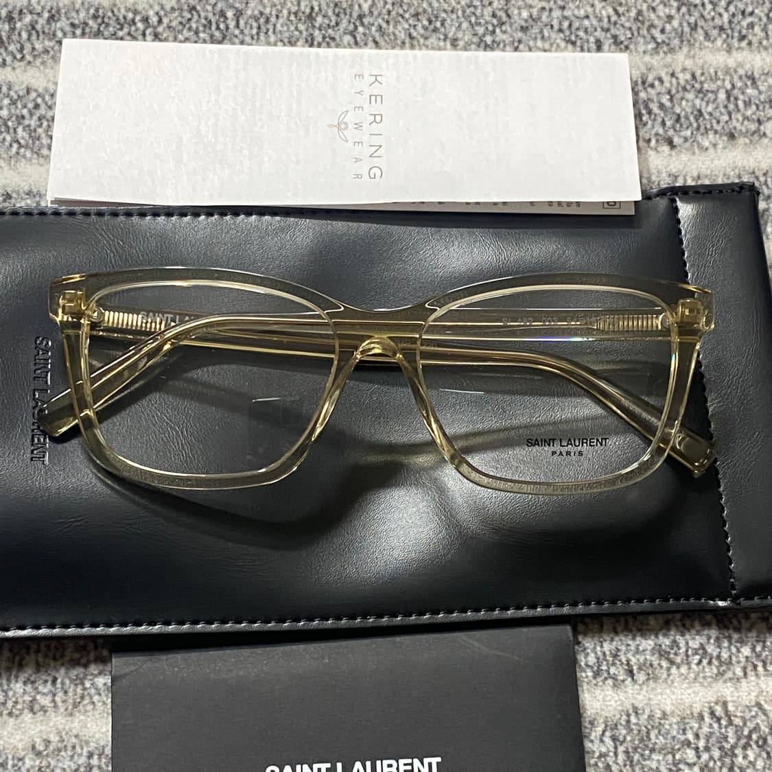 SAINT LAURENT 생로랑 반투명 SL482 안경 상품이미지7