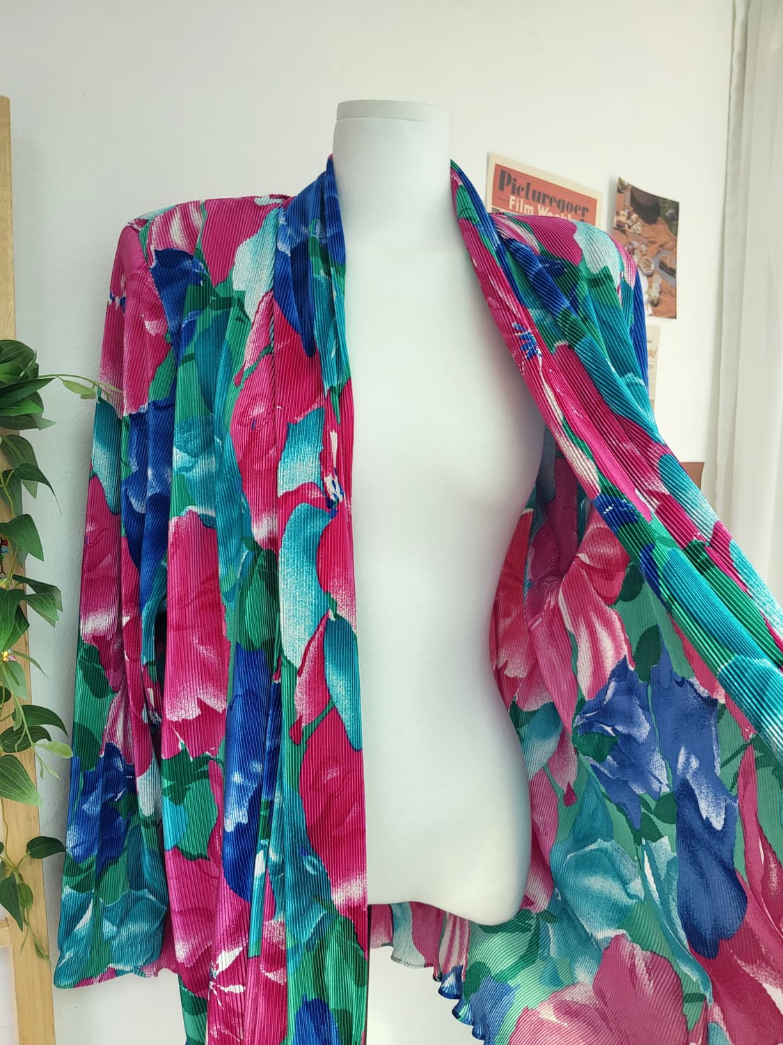 휴양지 플라워 빈티지 가디건 복고 상품이미지6