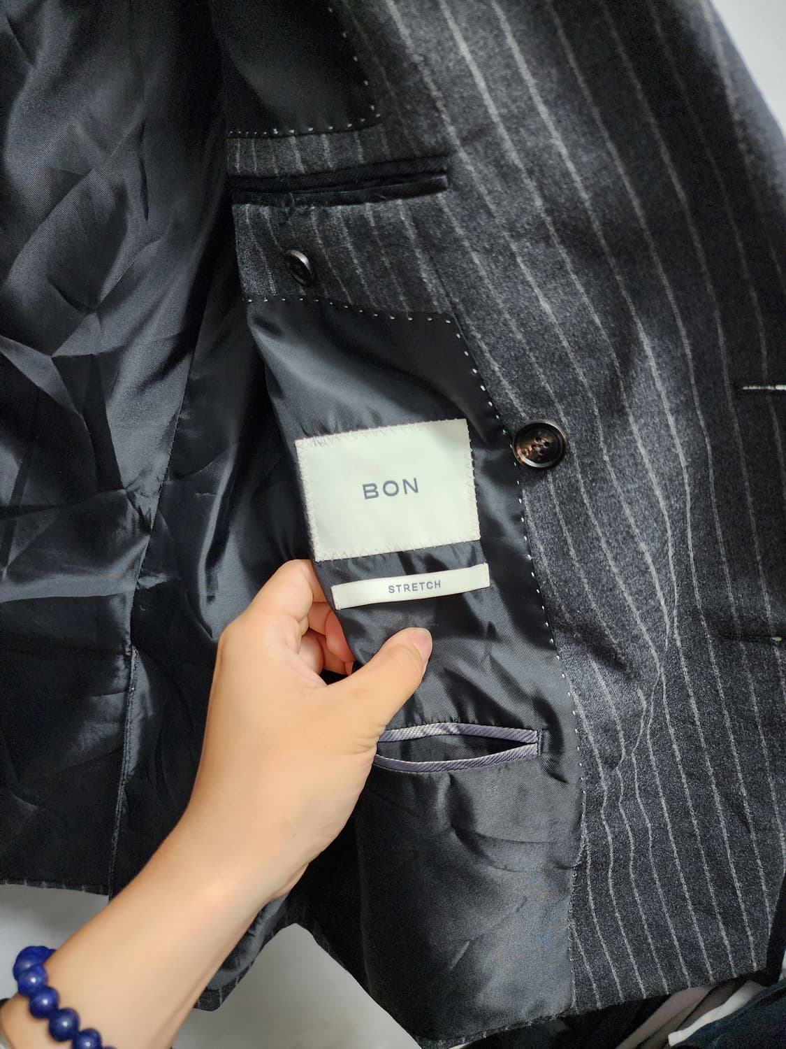 BON 본 모직 더블 블레이져 상품이미지5