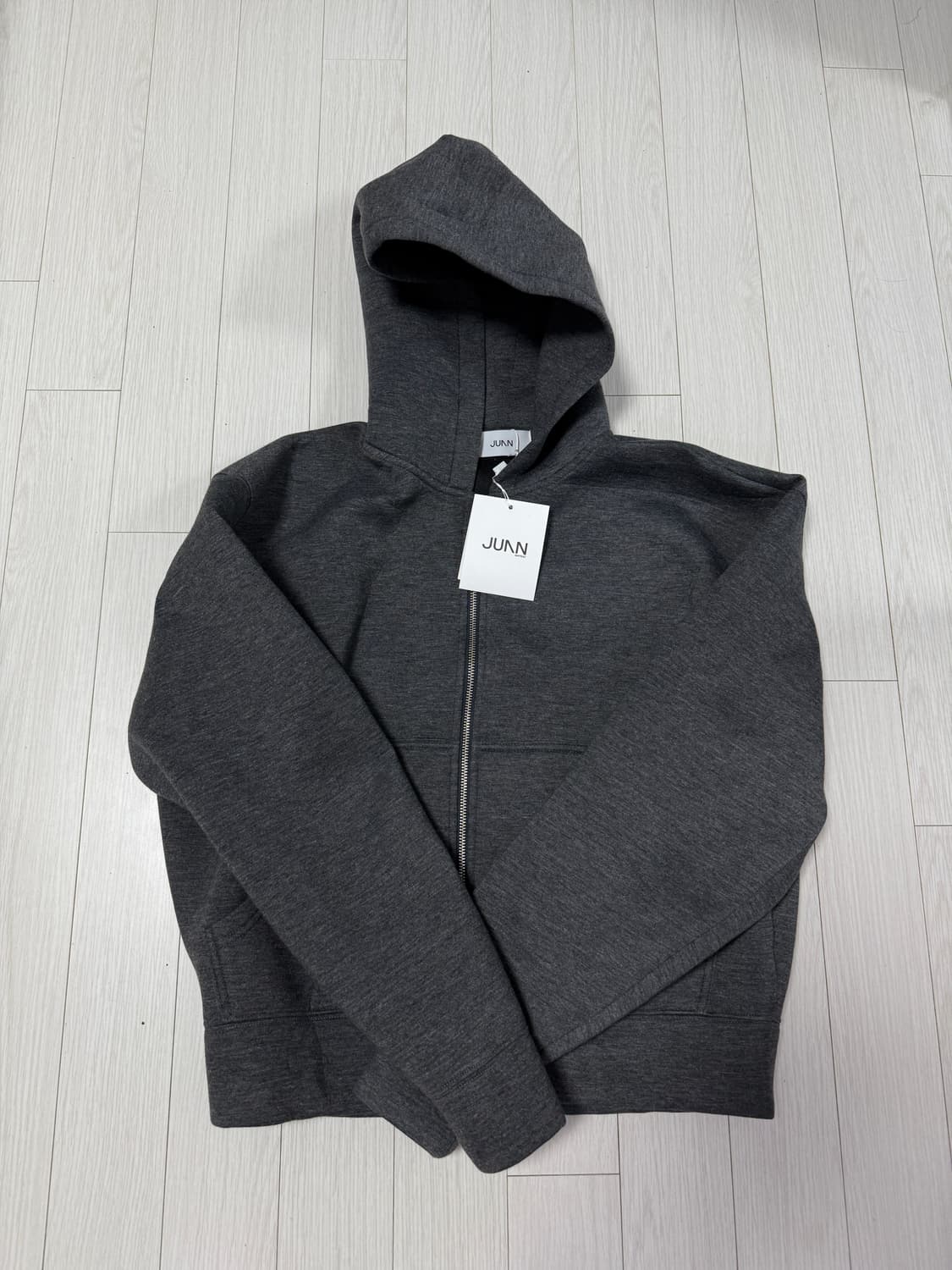 플리마켓🔥 주앙옴므 네오프렌 후드 집업 상품이미지1