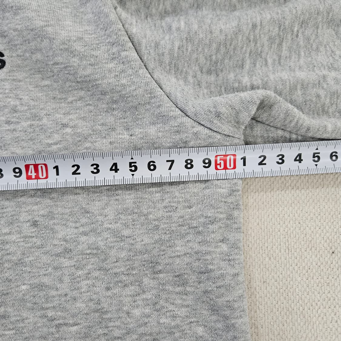 [L] 아디다스 삼선 그레이 기모 맨투맨 0115YH1 상품이미지7