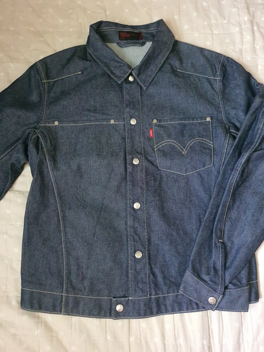 리바이스 Levi's 엔지니어드 진 트러커 데님 자켓 L 데드스탁 상품이미지1