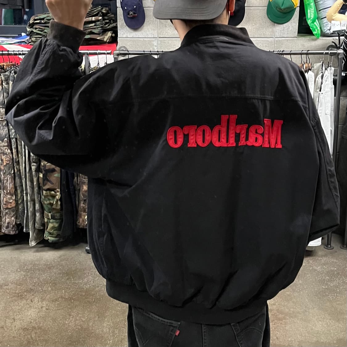 90s 말보로 리버시블 자켓 (110) 상품이미지8