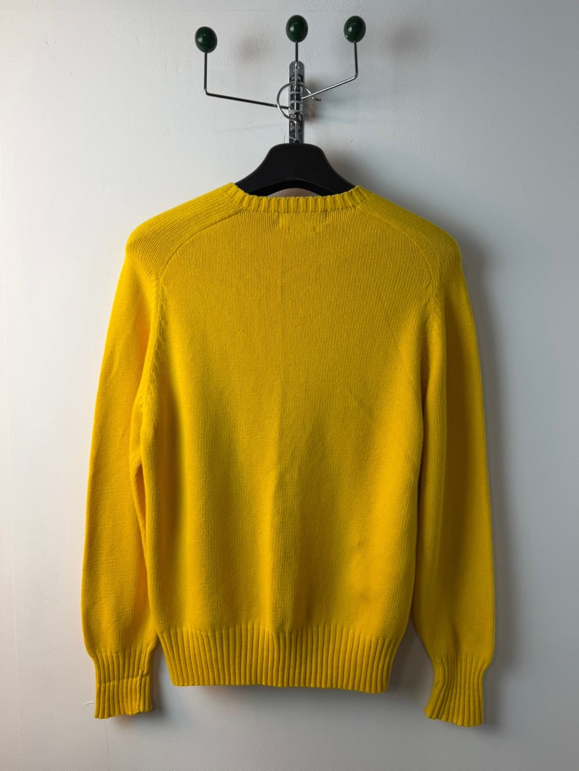 90s 폴로 랄프로렌 옐로우 코튼 니트  상품이미지4