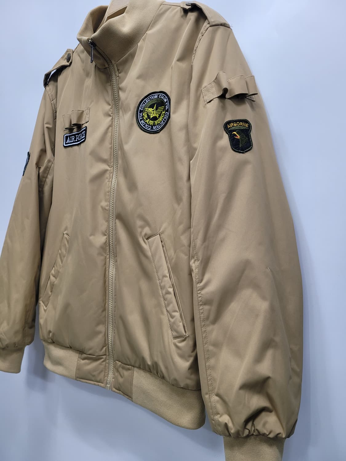 TYTY us에어포스 패치 퍼안감 항공 점퍼 / 남 XL (추천 100) 상품이미지3