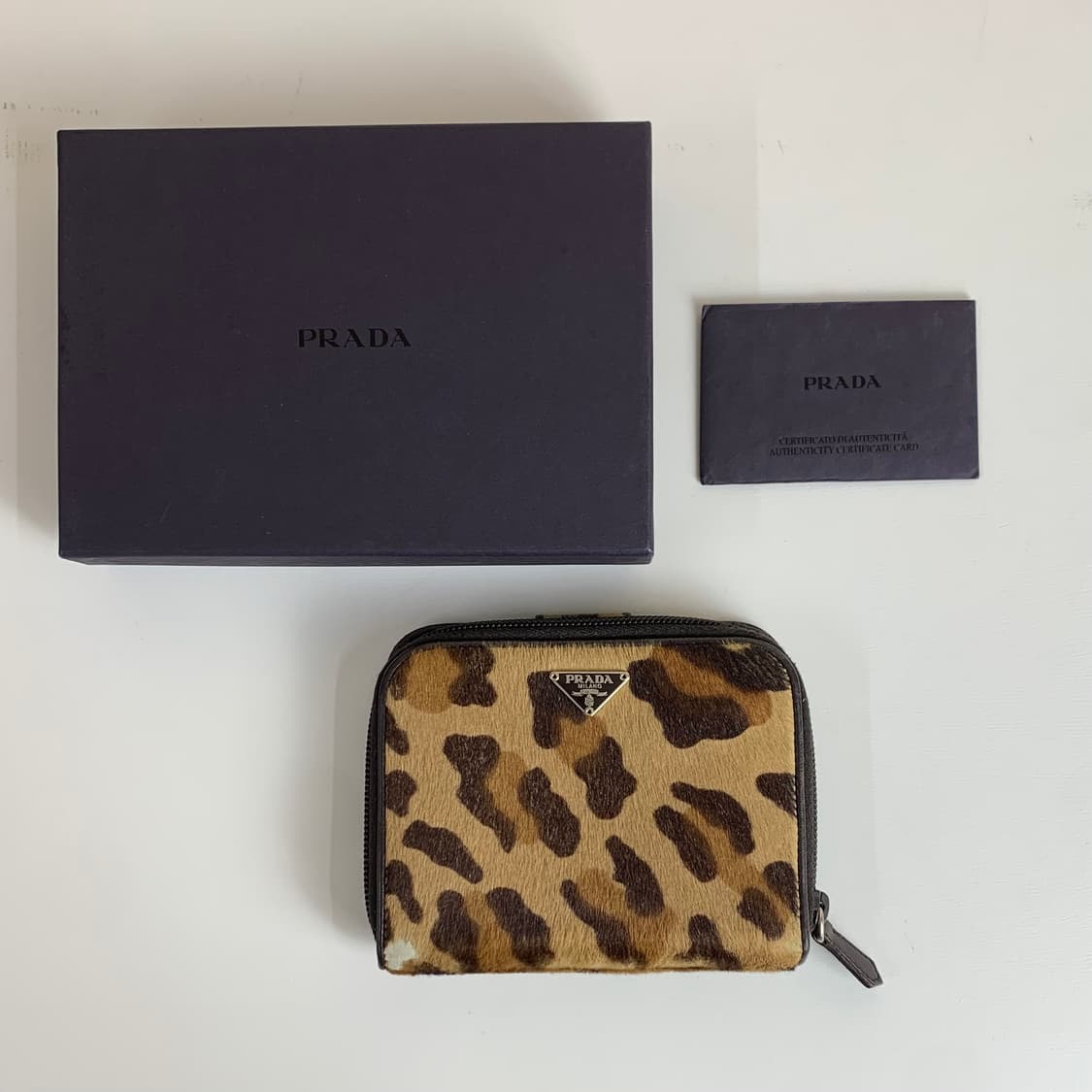 프라다 레오파드 송치 지갑 상품이미지9