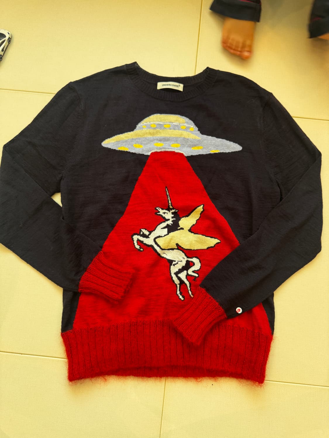 Undercover 모헤어 믹스 유니콘 니트  상품이미지1