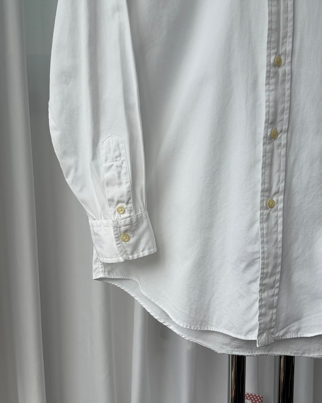 [S]폴로 랄프로렌 화이트 포플린 셔츠 상품이미지6