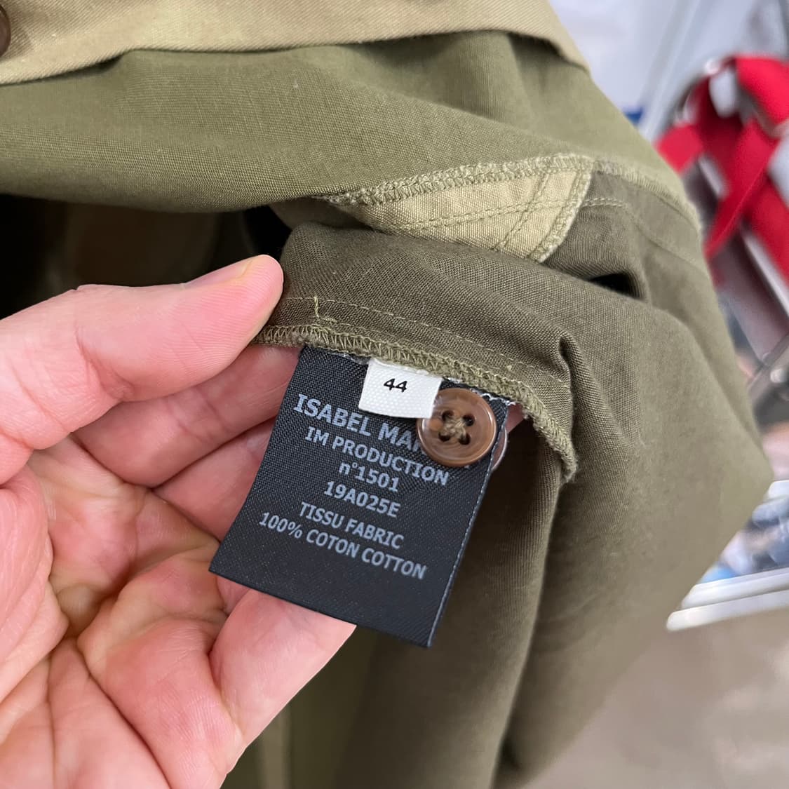 이자벨마랑 셔츠 원피스 44 상품이미지4