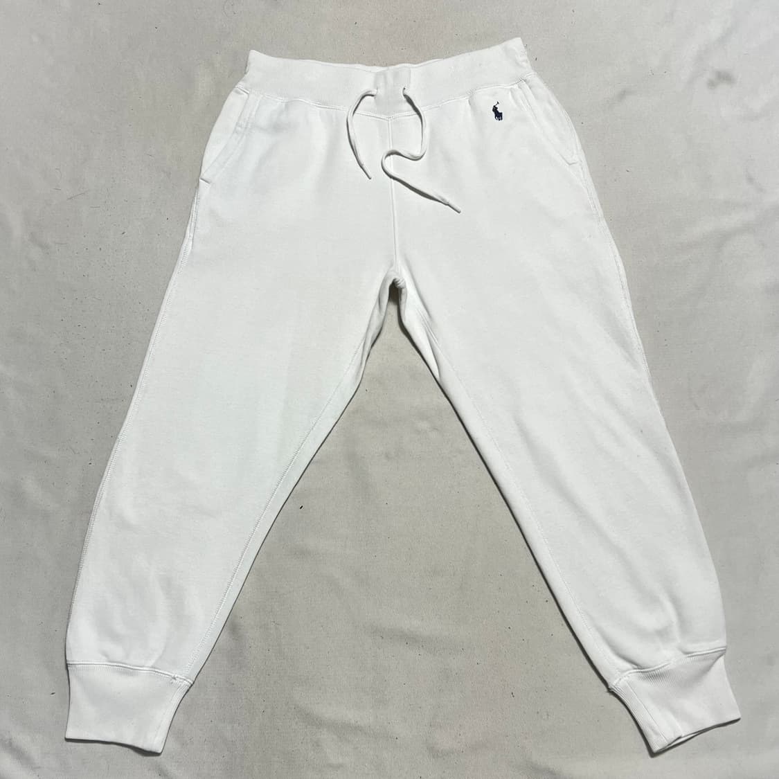 S 폴로랄프로렌 화이트 조거 팬츠 상품이미지2