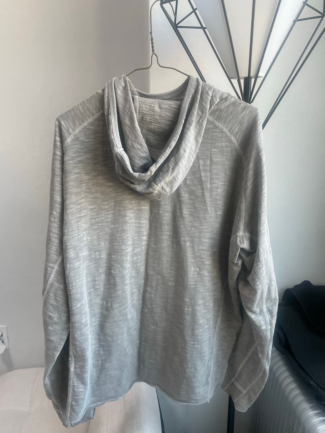 (3) 폴리테루 휴먼인덱스 터틀넥 후디 그레이 상품이미지3