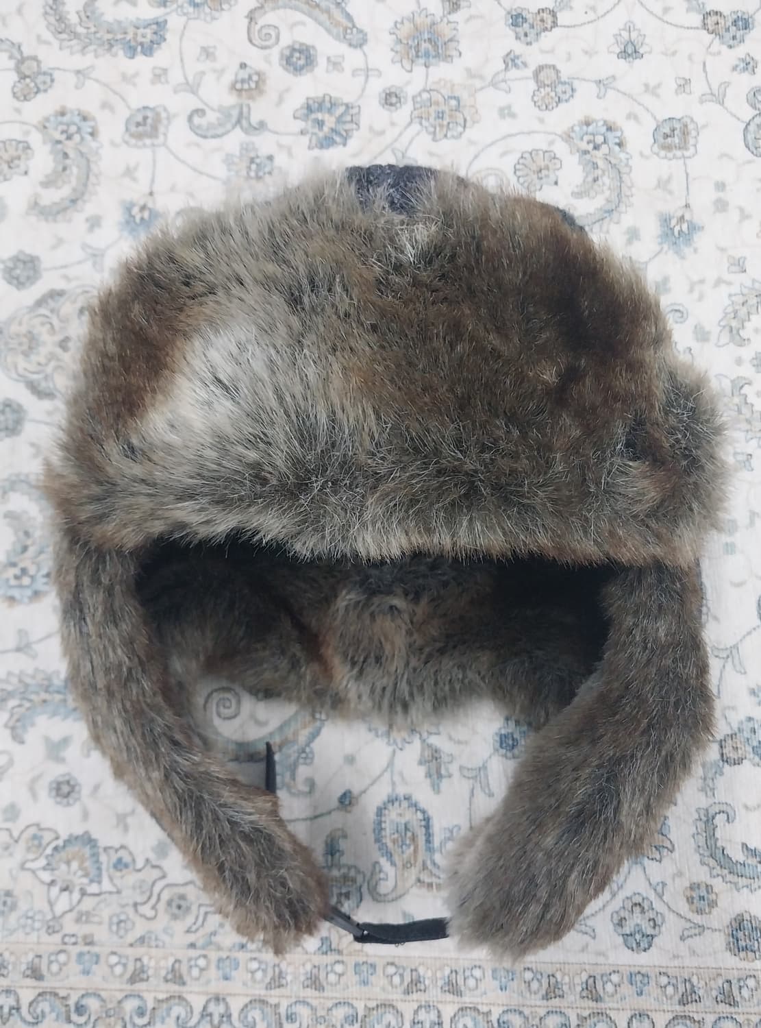 청림사 그레이 퍼 귀달이 모자 방한모 상품이미지1