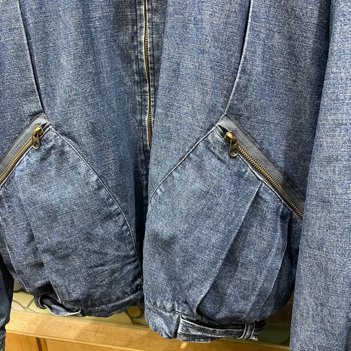 90’s Vintage  리버시블 블루종 상품이미지6