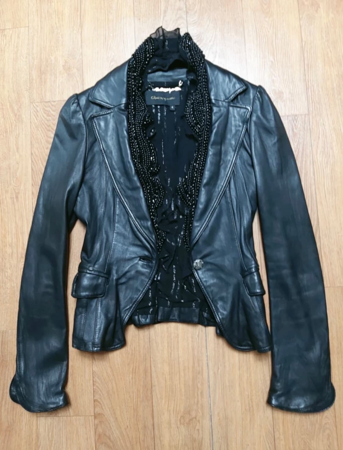 오브제 양가죽 자켓 상품이미지1