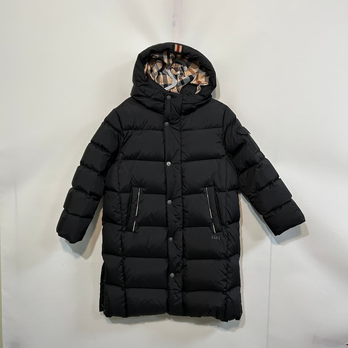 닥스 2020 키즈 오리털 롱패딩 140 블랙 상품이미지1