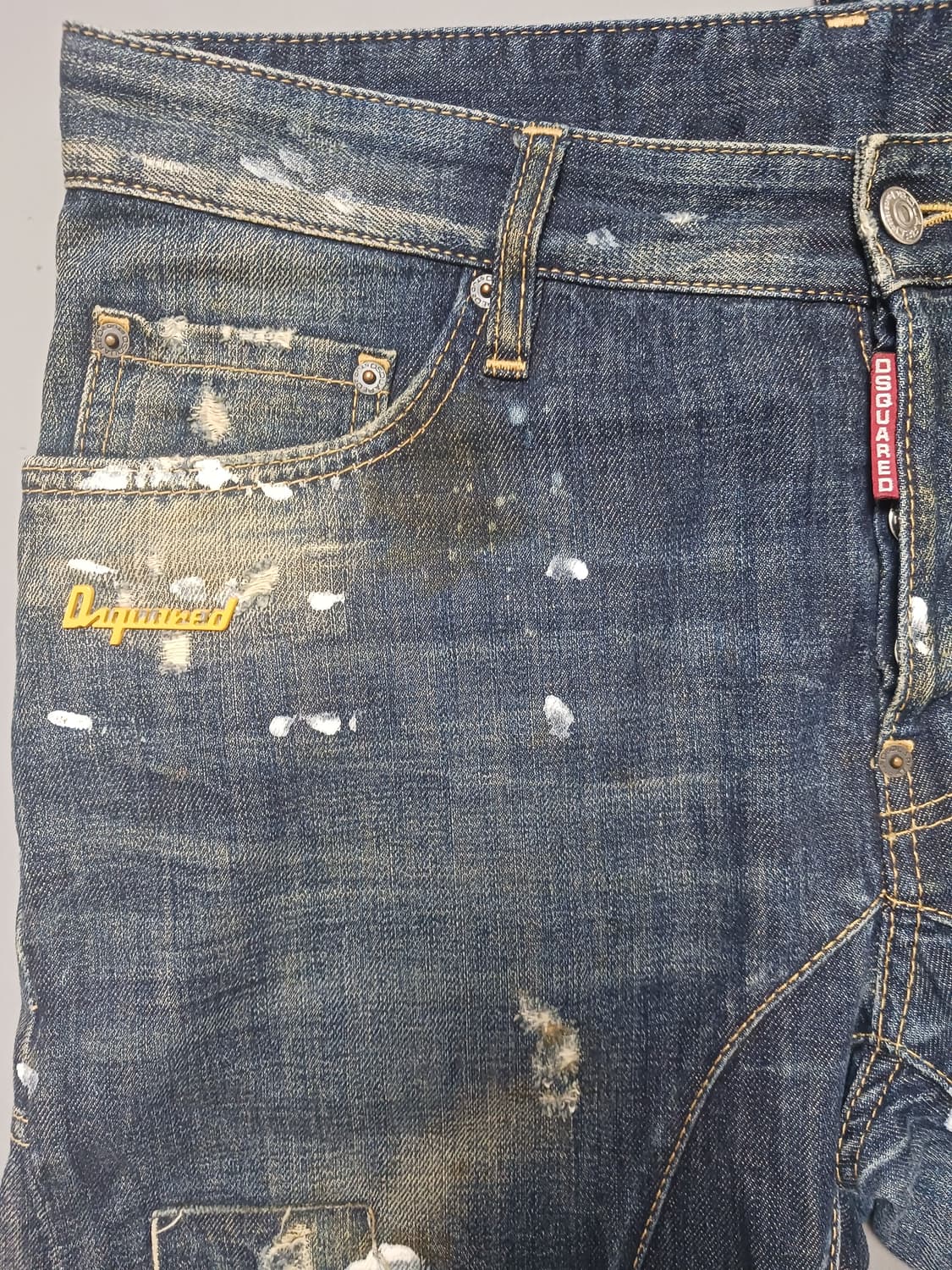 [32] 정품 디스퀘어드2 콜마이너 바이커진 청바지 상품이미지2