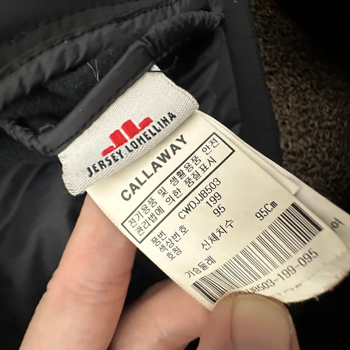 캘러웨이 여성 골프웨어 구스다운 패딩 블랙 95사이즈 상품이미지8