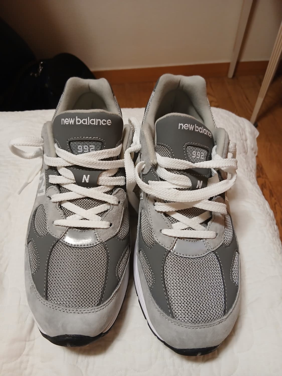 뉴발란스 992 그레이 285(박스X) 상품이미지1