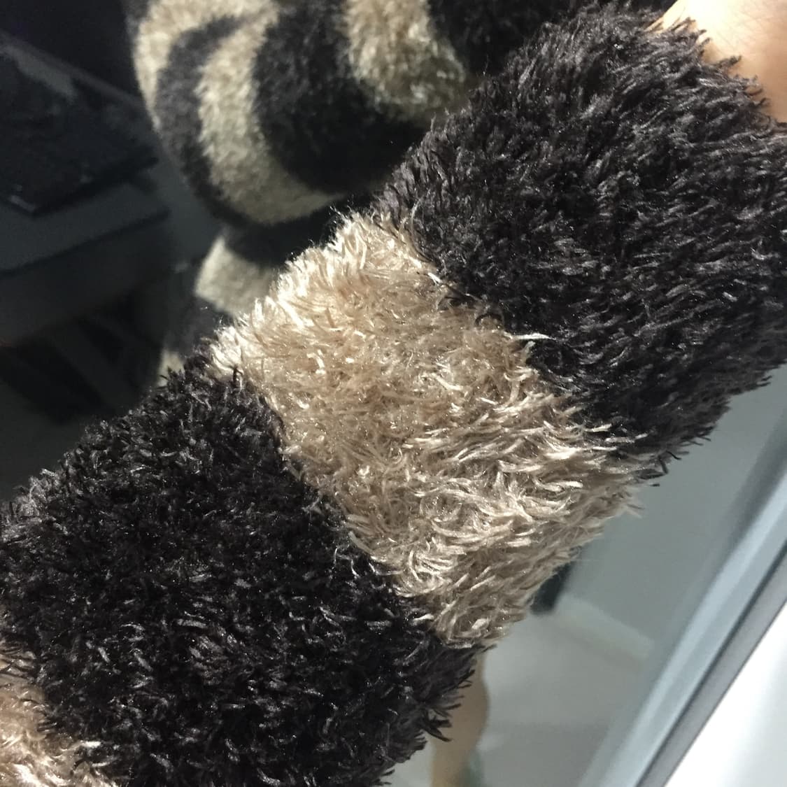 Persodea v넥 라떼갸루 앙고라 단가라 원피스 상품이미지2