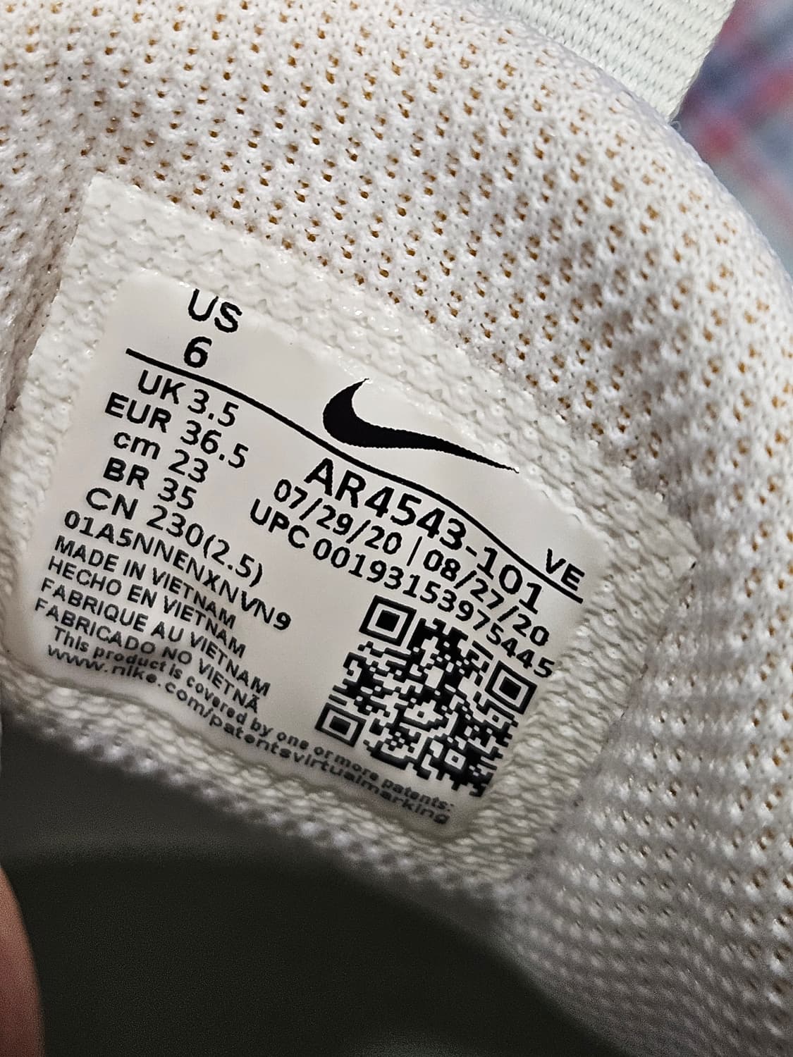 나이키 리뉴 인시즌 TR9   US6 상품이미지3