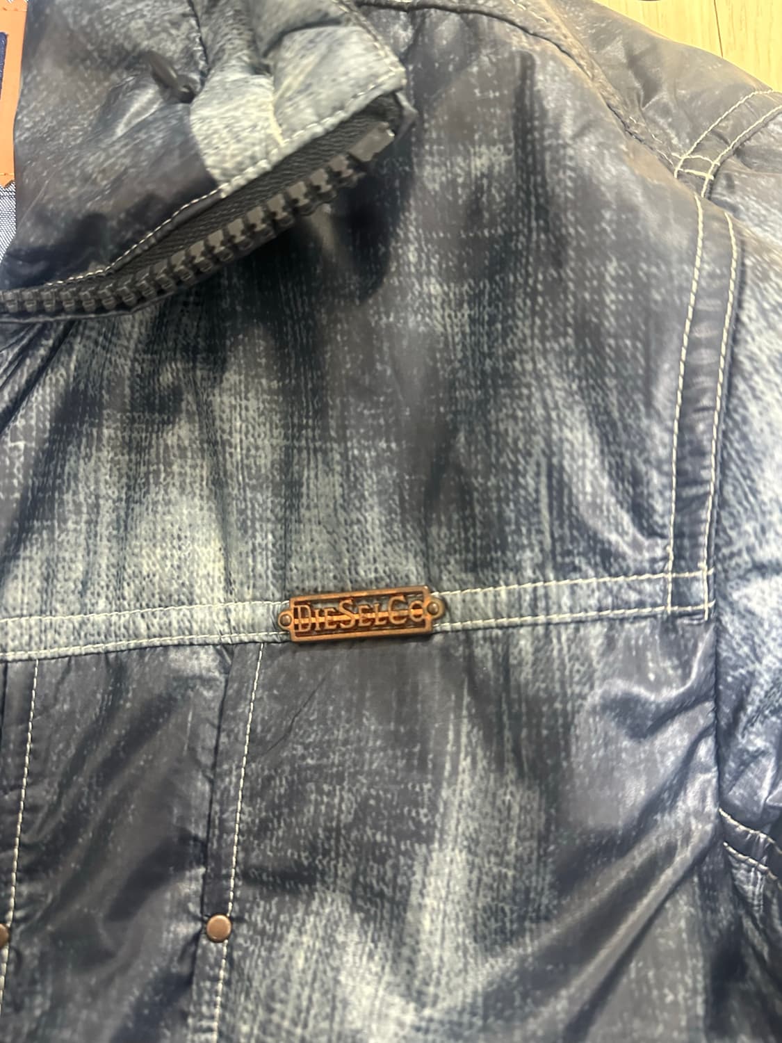 디젤 돌청 패딩자켓 레어템 L 최종가 상품이미지4