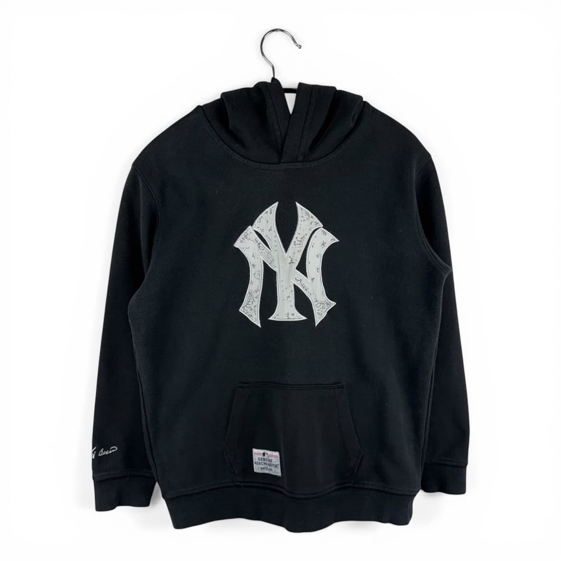 150) 뉴에라 키즈/우먼스 뉴욕양키즈 후드 티 블랙 상품이미지1