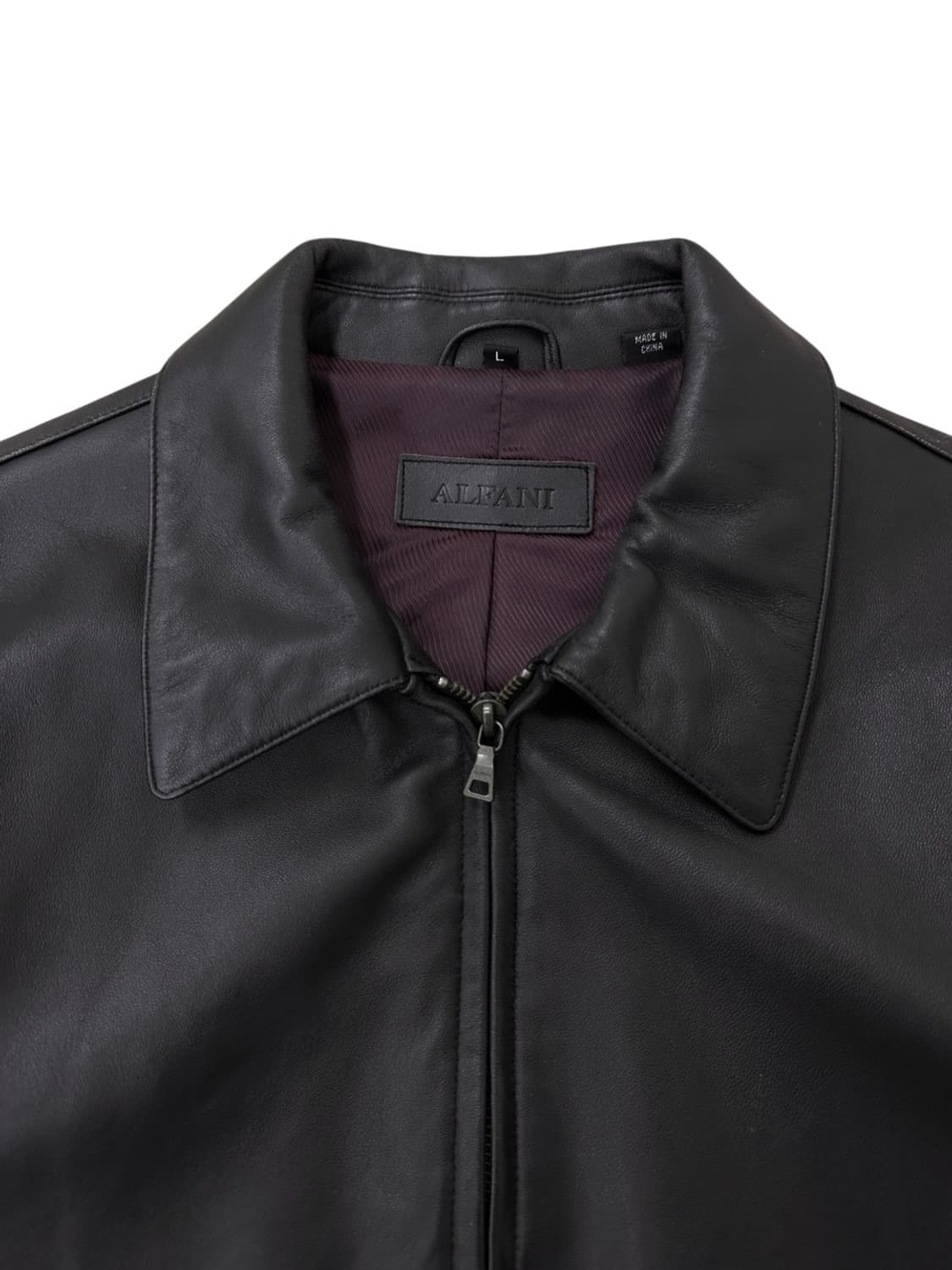 빈티지 기죽 레더자켓 블랙 (L~2XL) 상품이미지3