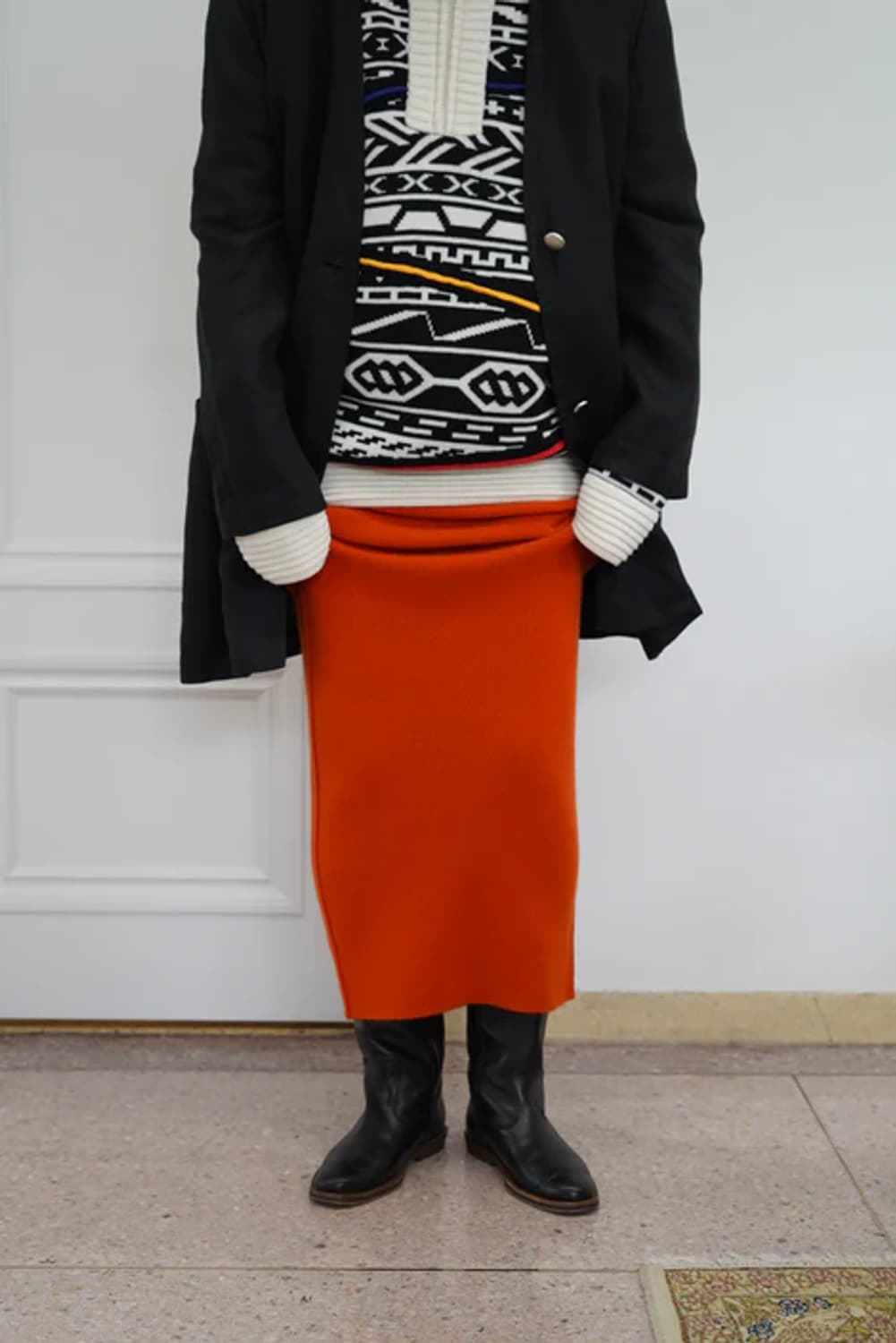 F) 익스트림 캐시미어 원피스 드레스 상품이미지8