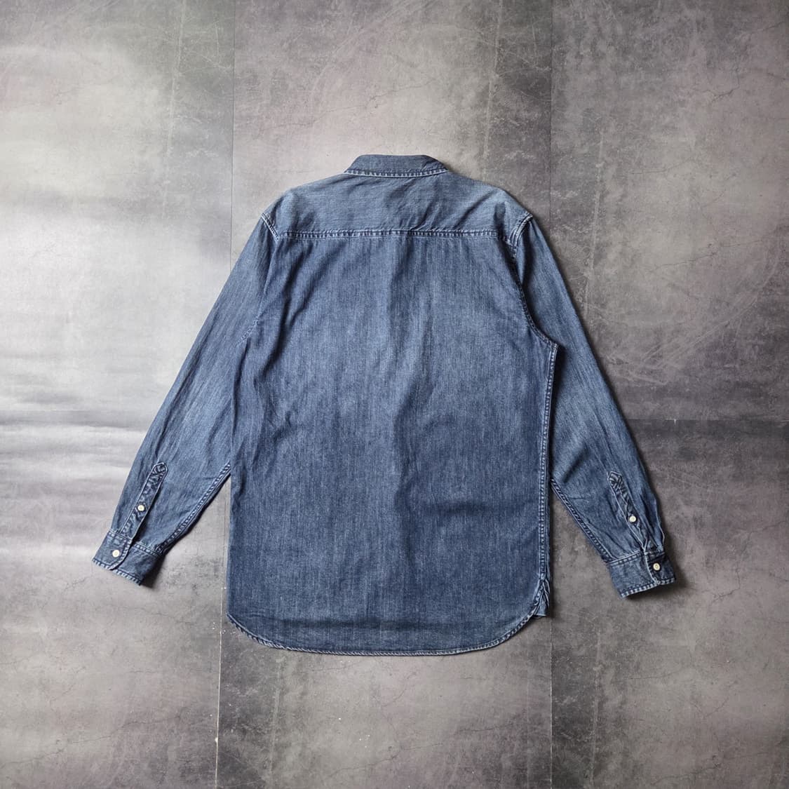 QUIKSILVER 빈티지 인디고 코튼 데님 셔츠 A00648 상품이미지6