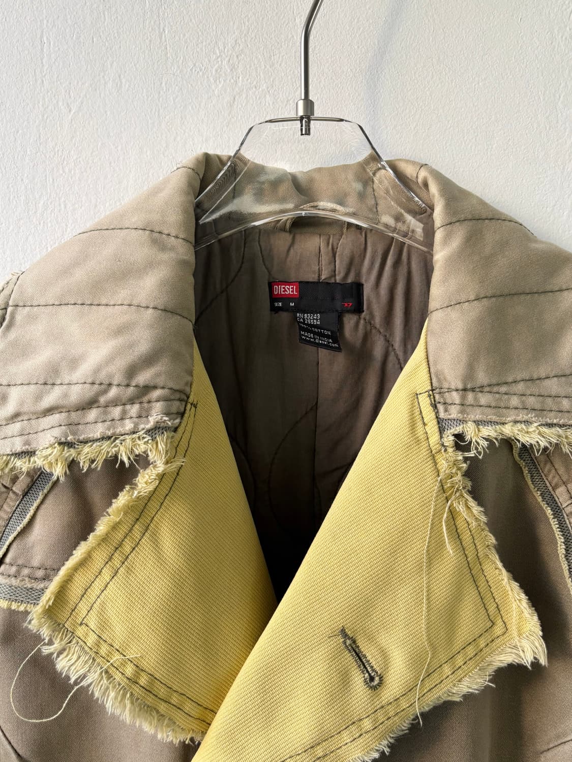 디젤 그런지 더블 코트 상품이미지3